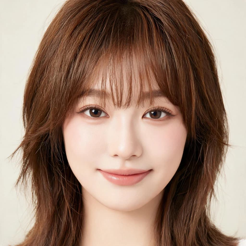 Will I suit a fringe — a textured bangs filter preview on a selfie